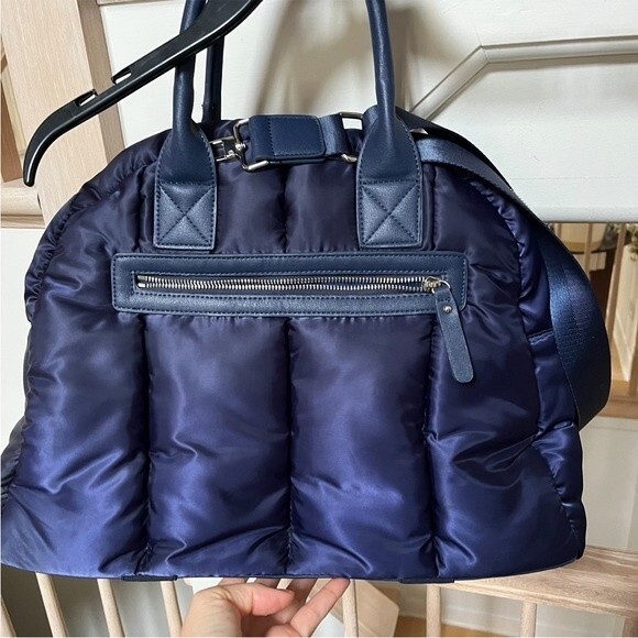 Sol and Selene Flying High Satchel in Navy - Picture 7 of 15